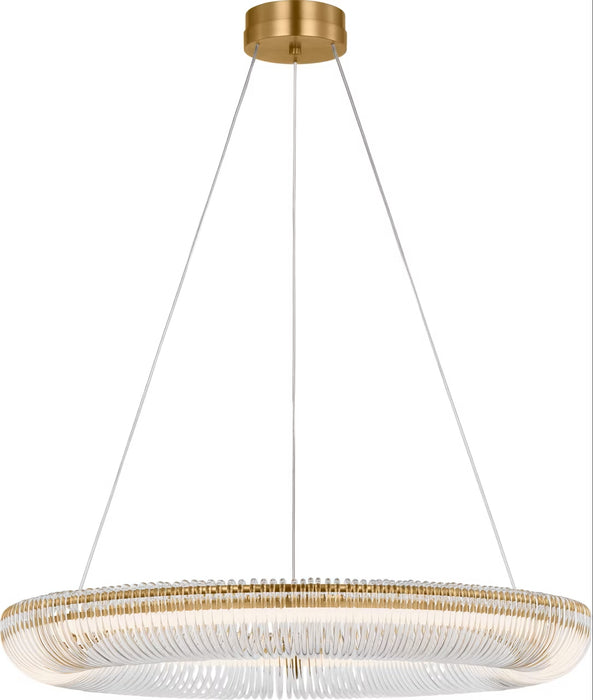 Visual Comfort Studio - SCCHCCH11727BBSCA - LED Chandelier - Pierce - Burnished Brass