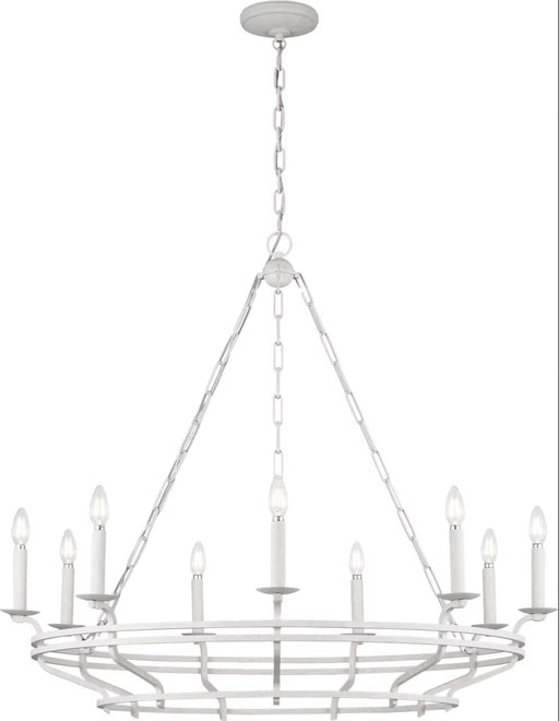 Visual Comfort Studio - SCCHCCH120APL - Nine Light Chandelier - Brighton - Aged Pewter