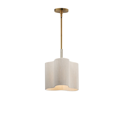 Maxim - 12831OFNAB - One Light Pendant - Corsica - Natural Aged Brass