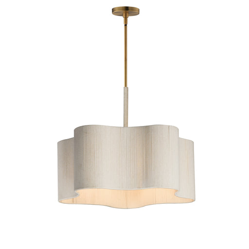 Maxim - 12835OFNAB - Five Light Pendant - Corsica - Natural Aged Brass