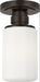 Visual Comfort Studio - SCCHCFM106AIOEG - One Light Flush Mount - Fairfax - Aged Iron