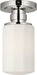Visual Comfort Studio - SCCHCFM106PNOEG - One Light Flush Mount - Fairfax - Polished Nickel