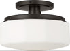 Visual Comfort Studio - SCCHCFM107AIOEG - One Light Flush Mount - Fairfax - Aged Iron