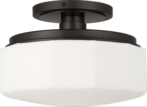 Visual Comfort Studio - SCCHCFM107AIOEG - One Light Flush Mount - Fairfax - Aged Iron