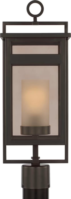 Visual Comfort Studio - SCCHCOPM121TRFWSG - One Light Post Lantern - Fairhaven - Truffle