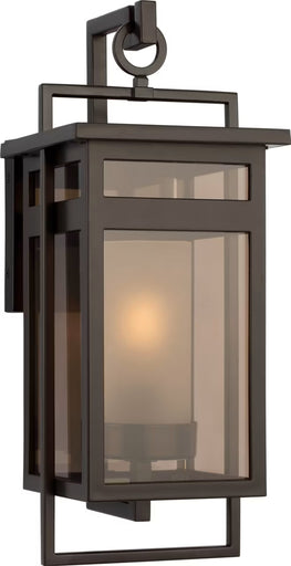 Fairhaven One Light Wall Lantern Truffle