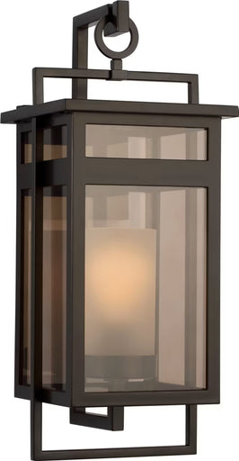 Fairhaven One Light Wall Lantern Truffle