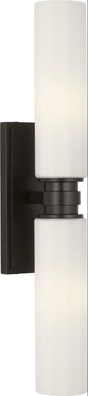 Visual Comfort Studio - SCCHCVN108AIOEG - Two Light Vanity - Fairfax - Aged Iron