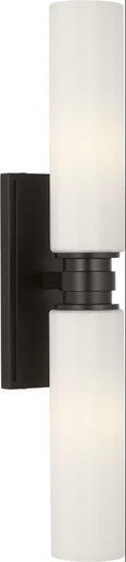 Fairfax Two Light Vanity Aged Iron