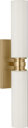 Fairfax Two Light Vanity Estate Brass