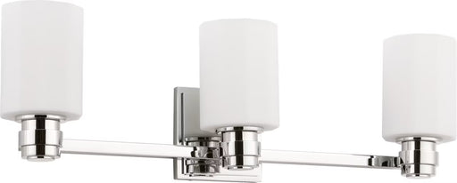 Fairfax Three Light Vanity Polished Nickel