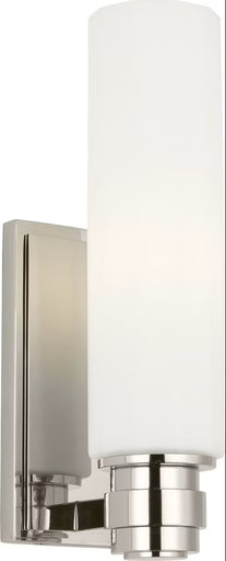 Fairfax One Light Wall Sconce Polished Nickel