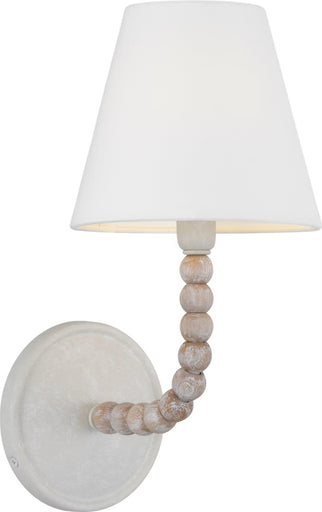 Fiona One Light Wall Sconce Aged Pewter