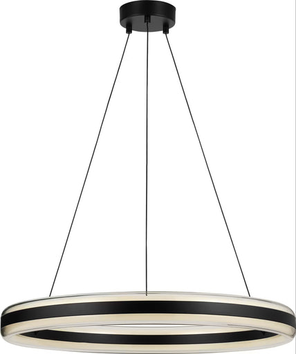Colt LED Chandelier Midnight Black