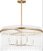 Visual Comfort Studio - SCDJCH142SBCAR - Four Light Chandelier - Finley - Satin Brass