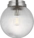 Visual Comfort Studio - SCDJFM125BNRG - One Light Flush Mount - Preston - Brushed Nickel