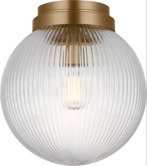 Visual Comfort Studio - SCDJFM125SBRG - One Light Flush Mount - Preston - Satin Brass