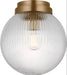 Visual Comfort Studio - SCDJFM125SBRG - One Light Flush Mount - Preston - Satin Brass