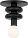 Visual Comfort Studio - SCDJFM145MBK - One Light Solitaire - Malcolm - Midnight Black
