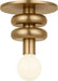 Visual Comfort Studio - SCDJFM145SB - One Light Solitaire - Malcolm - Satin Brass