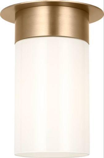Archer Flush Mount Satin Brass