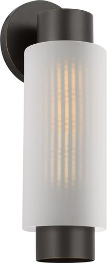 Ridge One Light Outdoor Wall Mount Antique Bronze