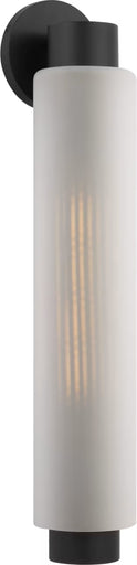 Ridge One Light Outdoor Wall Mount Textured Black