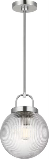 Preston One Light Pendant Brushed Nickel