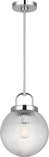 Preston One Light Pendant Chrome