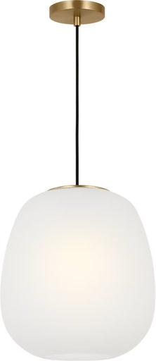 Nico One Light Pendant Satin Brass