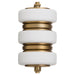 Quorum - 3-40-56 - LED Wall Mount - Favo - Brushed Brass