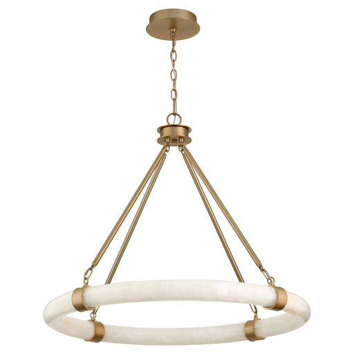 Virtue LED Pendant Aged Brass