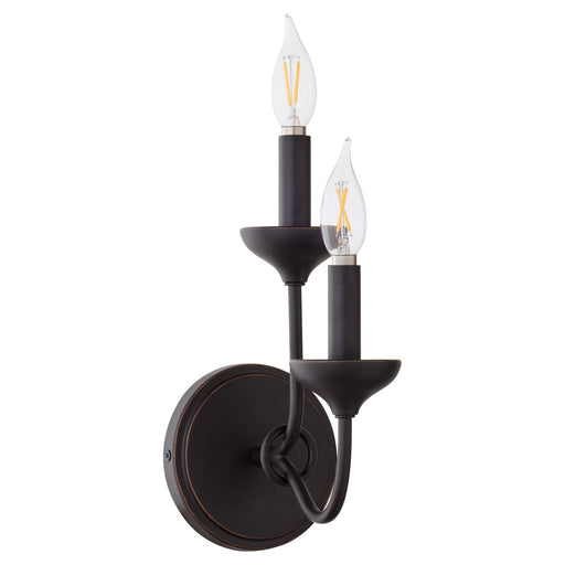 Livingston Two Light Wall Mount Bronze