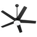 Quorum - 65525-59 - 52" LED Fan - Sedgwick - Matte Black
