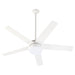 Quorum - 65525-8 - 52" LED Fan - Sedgwick - Studio White