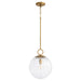Quorum - 835-12-47 - Pendant - Mavis - Brushed Brass
