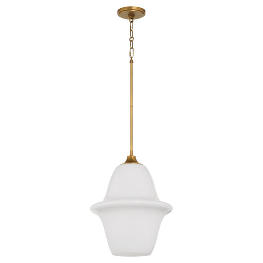Stewart Pendant Brushed Brass