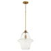Quorum - 836-14-47 - Pendant - Stewart - Brushed Brass