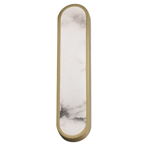 Maxim - 18232WANAB - LED Wall Sconce - Plinth - Natural Aged Brass