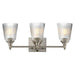 Maxim - 21543CRSN - Three Light Bath Vanity - Julip - Satin Nickel