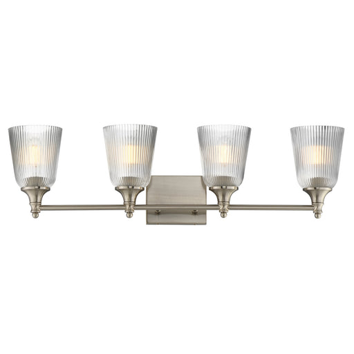 Maxim - 21544CRSN - Four Light Bath Vanity - Julip - Satin Nickel