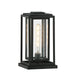 Maxim - 3037CDBK - One Light Deck Lantern - Cabana - Black
