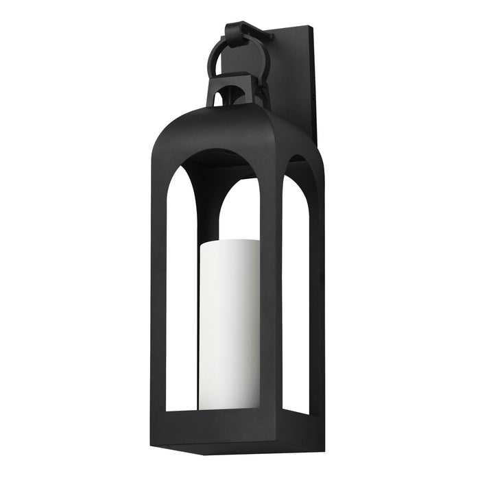Maxim - 30893SWBK - One Light Wall Sconce - Marrakech - Black