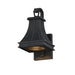 Maxim - 40981BKP - One Light Wall Sconce - Bramwell VX - Black Patina