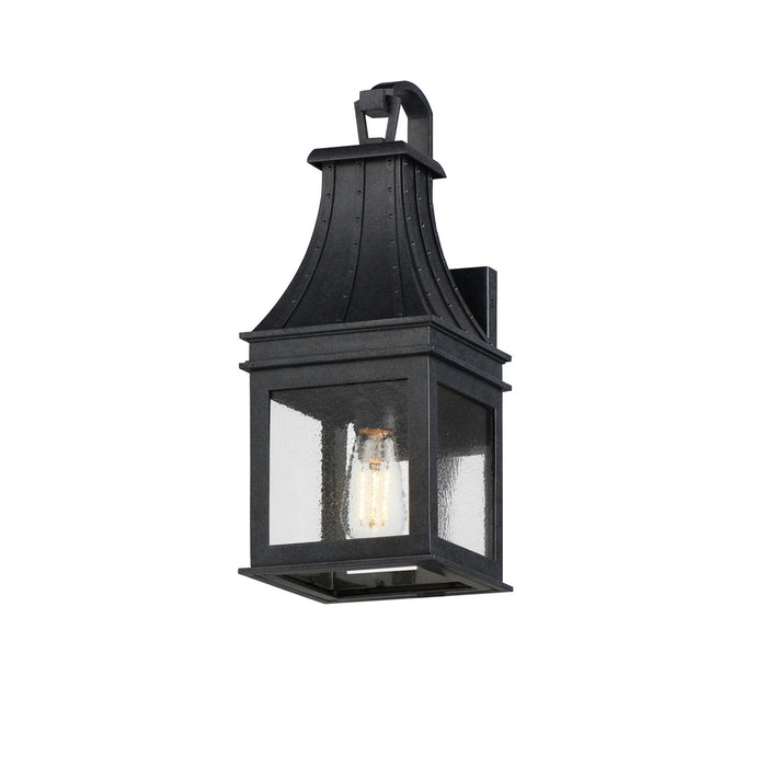 Maxim - 40982TCBKP - One Light Wall Sconce - Bramwell VX - Black Patina