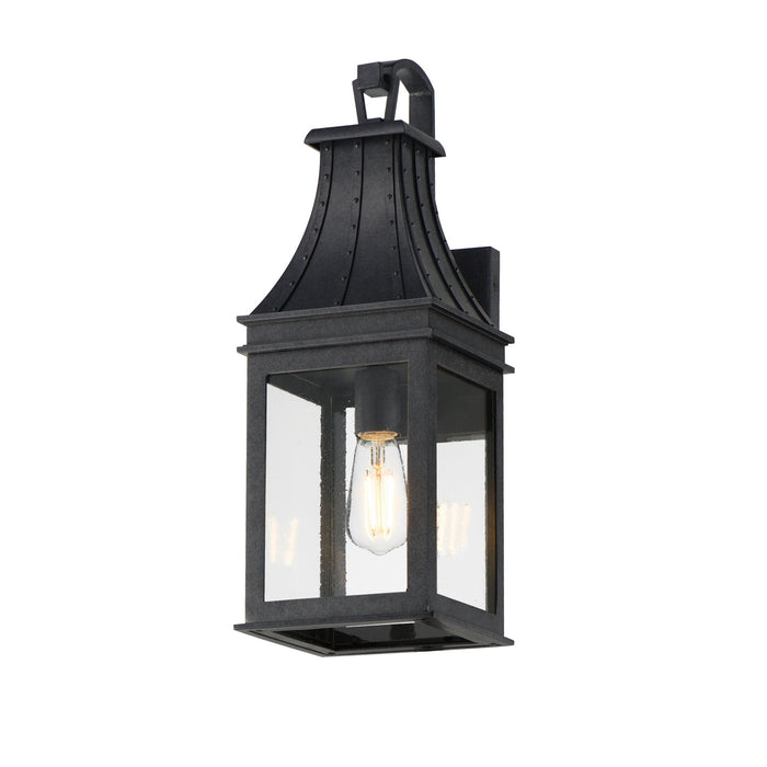 Maxim - 40983TCBKP - One Light Wall Sconce - Bramwell VX - Black Patina