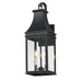 Maxim - 40984TCBKP - Three Light Outdoor Wall Sconce - Bramwell VX - Black Patina