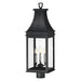 Maxim - 40989TCBKP - Three Light Outdoor Post Mount - Bramwell VX - Black Patina