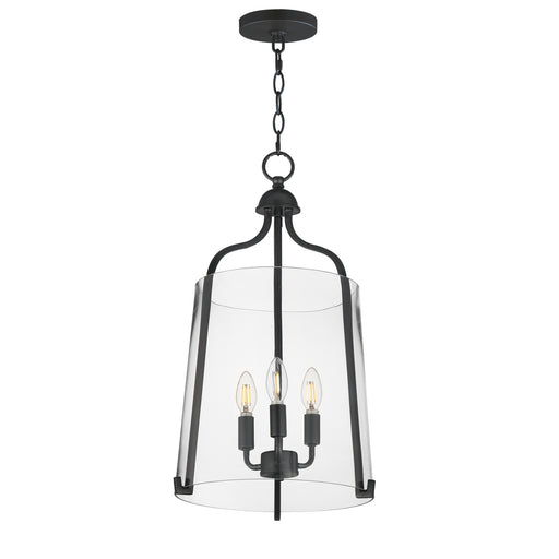 Maxim - 5683CLBK - Three Light Foyer Pendant - Bellmore - Black