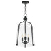 Maxim - 5683CLBK - Three Light Foyer Pendant - Bellmore - Black